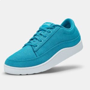 New Allbirds Mens Canvas Pasers Sneakers In Blue Size 11